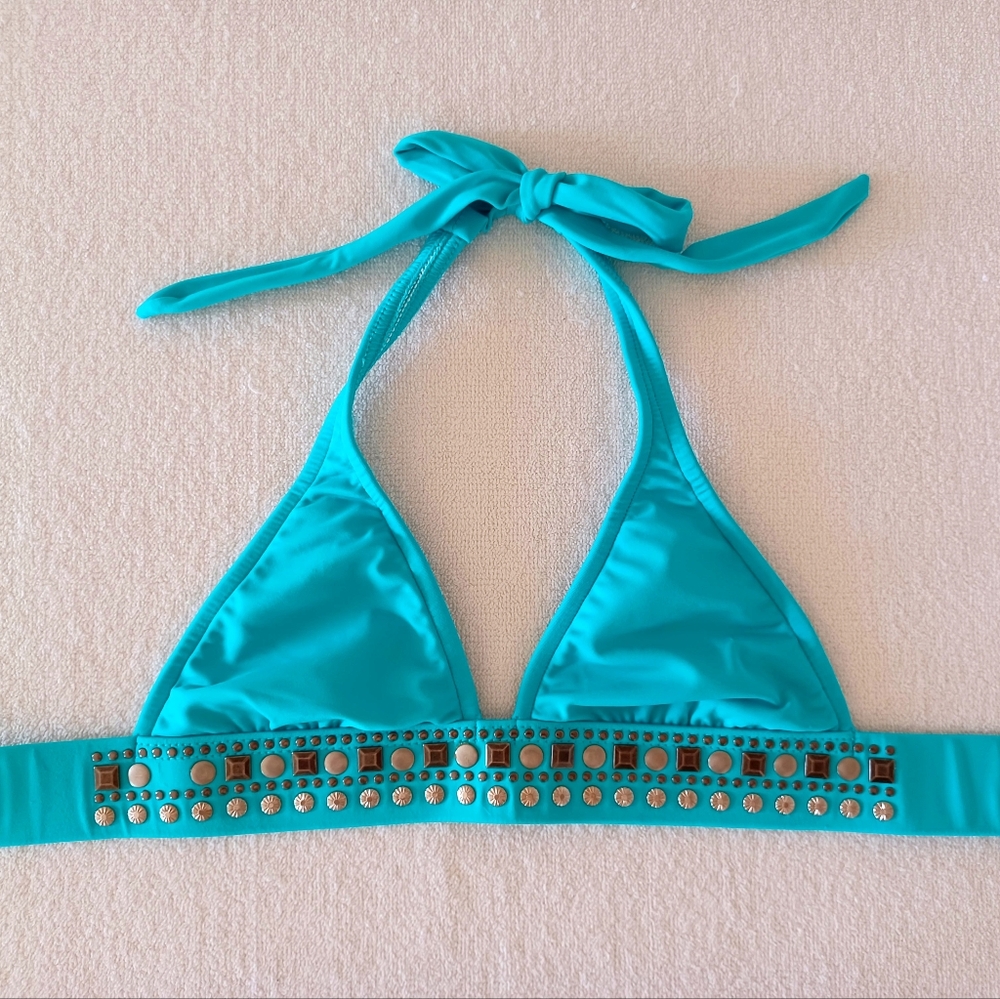 VENUS Embellished Halter Bikini Top, size 32B/34A/36AA